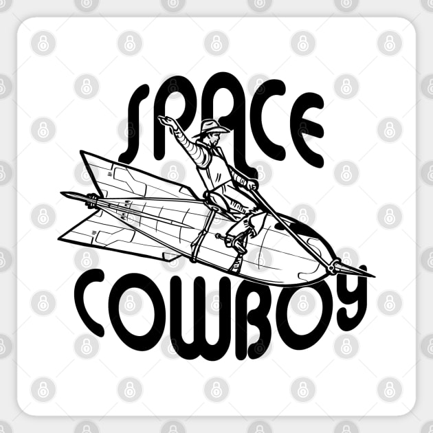 Space Cowboy Sticker by Doc Multiverse Designs